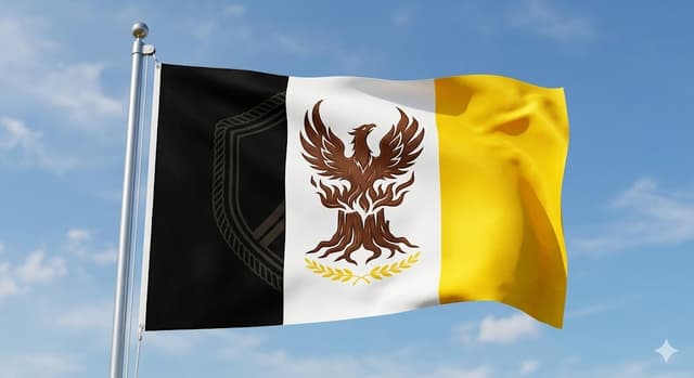 DIndian Phoenix Flag